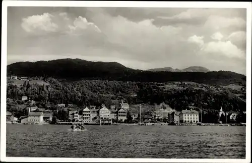 Ak Ulvik Hardanger Norwegen, Blick auf den Ort