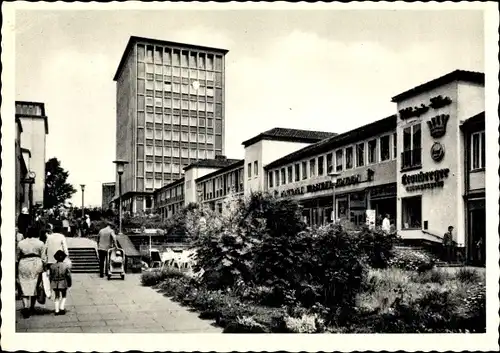 Ak Kassel in Hessen, Treppenstraße, Hochhaus