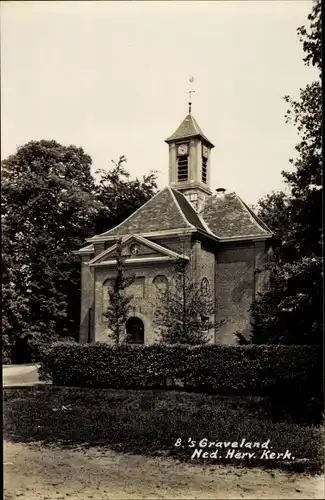 Ak 's Graveland Nordholland Niederlande, Ned. Herv. Kerk