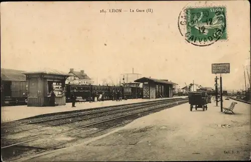 Ak Lison Calvados, La Gare