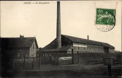 Ak Lison Calvados, La Briqueterie