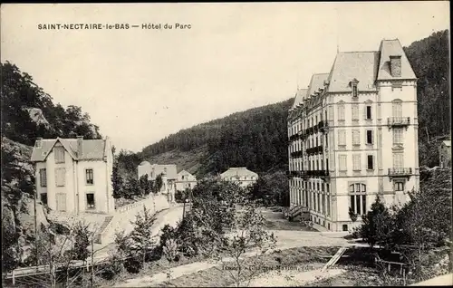 Ak Saint Nectaire le Bas Puy de Dôme, Hotel du Parc