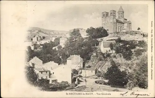 Ak Saint Nectaire le Haut Puy de Dôme, Vue Generale