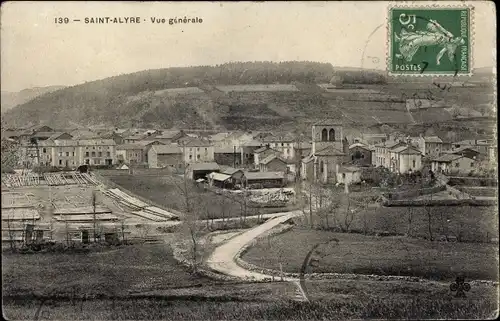 Ak Saint Alyre Puy de Dôme, Vue generale