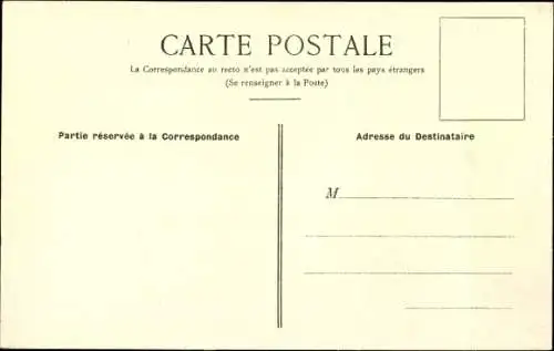 Ak Saint Cyr Yvelines, L'Ecole, Vue du Chemin de fer