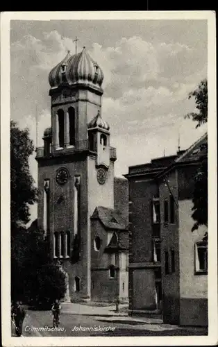 Ak Crimmitschau in Sachsen, Johanniskirche