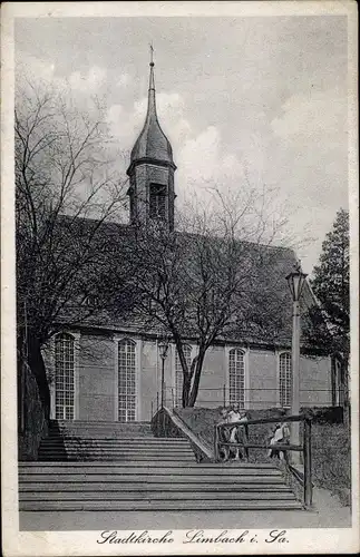 Ak Limbach Wilsdruff Sachsen, Stadtkirche