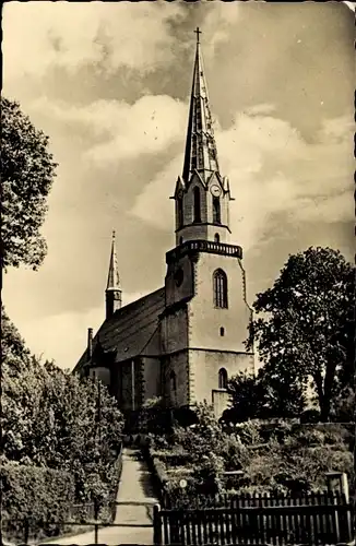 Ak Burgstädt in Sachsen, Kirche