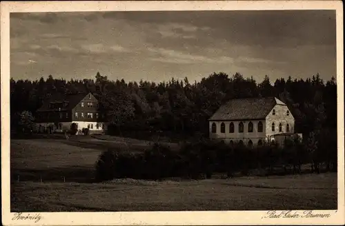 Ak Niederzwönitz Zwönitz im Erzgebirge Sachsen, Bad Gutenbrunn