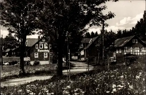 Ak Friedrichshöhe Eisfeld in Thüringen, Gasthof zum Rennsteig