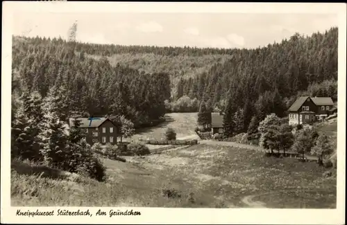 Ak Stützerbach Ilmenau Thüringer Wald, Am Gründchen