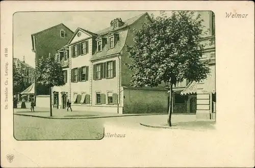 Ak Weimar in Thüringen, Schillerhaus