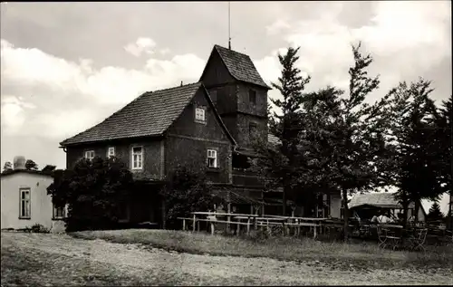 Ak Arnstadt in Thüringen, Gaststätte Riechheimer Berg