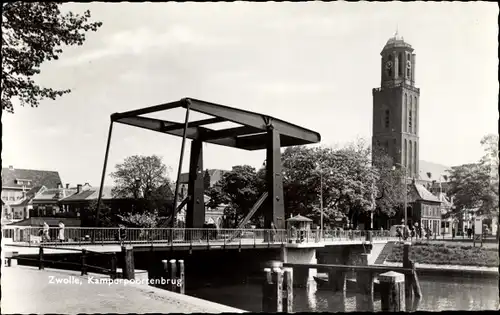 Ak Zwolle Overijssel Niederlande, Kamperpoortenbrug