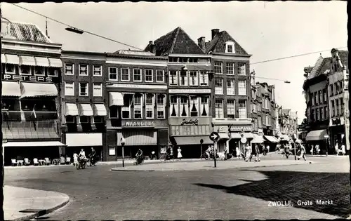 Ak Zwolle Overijssel Niederlande, Grote Markt