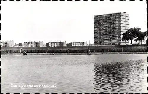 Ak Zwolle Overijssel Niederlande, Gezicht op de Holtenbroek