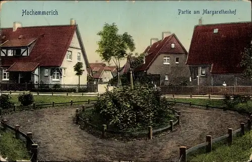 Ak Hochemmerich Duisburg im Ruhrgebiet, Partie am Margarethenhof