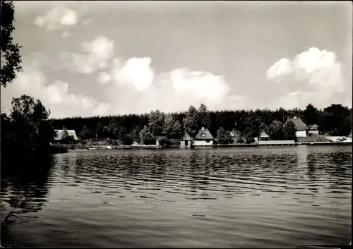 Ak Güster in Lauenburg, Fischerei am Prüss-See