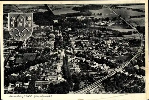 Wappen Ak Ahrensburg in Holstein, Gesamtansicht