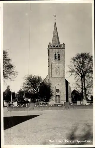 Ak Opperdoes Nordholland, Ned. Herv. Kerk