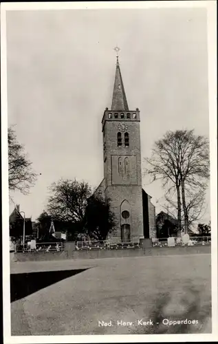 Ak Opperdoes Nordholland, Ned. Herv. Kerk