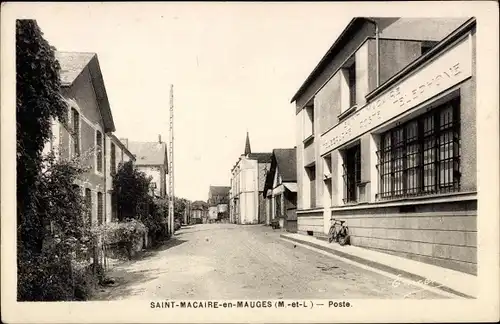 Ak Saint Macaire en Mauges Maine et Loire, Poste