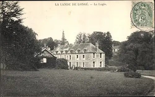 Ak La Lande de Lougé Orne, Le Logis