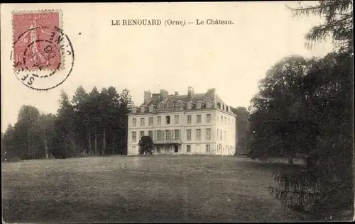 Ak Le Renouard Orne, Le Chateau