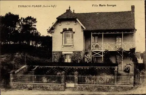 Ak Tharon Plage Loire Atlantique, Villa Marie Georges