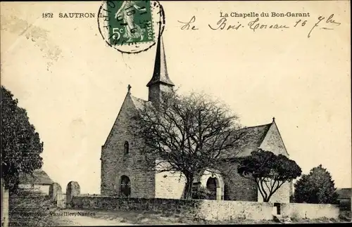 Ak Sautron Loire Atlantique, La Chapelle du Bon Garant