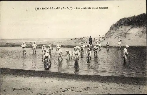 Ak Tharon Plage Loire Atlantique, Les Enfants de la Colonie