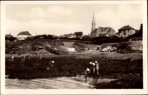 Ak Sainte Marie sur Mer Loire Atlantique, La Plage du Mouleau