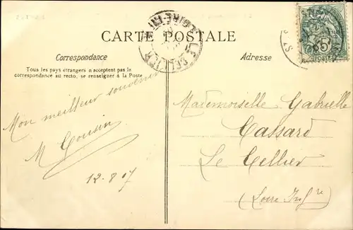 Ak Saint Sébastien les Nantes Loire Atlantique, Chateau de la Gibraye