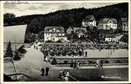 Ak Oberschlema Bad Schlema im Erzgebirge, Konzertplatz