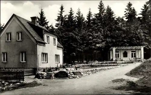 Ak Lößnitz im Erzgebirge, Berggaststätte und Fremdenheim Neu Friedrichsruh