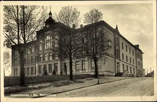 Ak Crimmitschau in Sachsen, Sahnschule