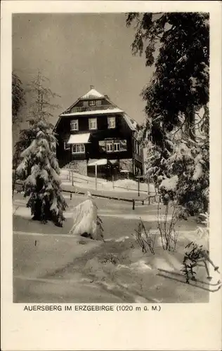 Ak Wildenthal Eibenstock im Erzgebirge, Auersberg, Berggasthaus