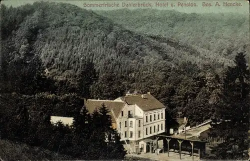 Ak Dahlerbrück Schalksmühle im Sauerland, Hotel
