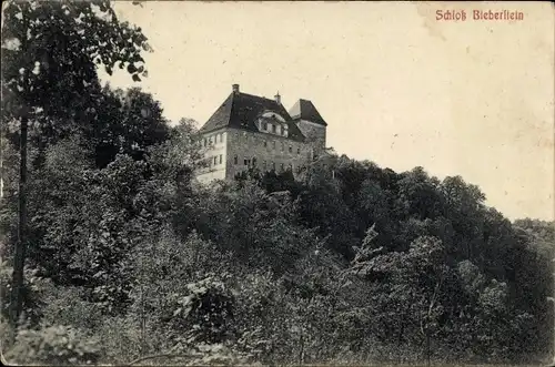 Ak Bieberstein Reinsberg in Sachsen, Schloss Bieberstein