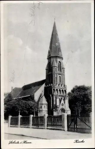 Ak Lehrte in Niedersachsen, Kirche