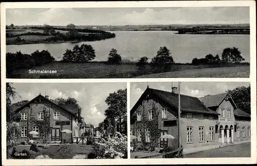 Ak Schmalensee in Holstein, Panorama, Gasthaus Voss