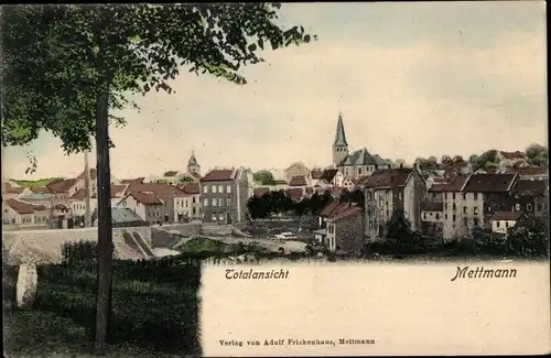 Ak Mettmann in Nordrhein Westfalen, Totalansicht der Ortschaft