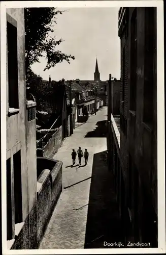 Ak Zandvoort Nordholland Niederlande, Doorkijk