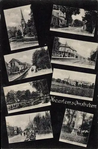 Ak Haarlem Nordholland Niederlande, Stadtbilder, Souvenir