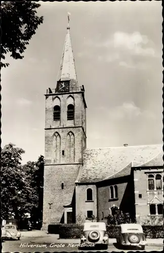 Ak Hilversum Nordholland Niederlande, Grote Kerkbrink