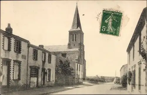 Ak Saint Léger Maine et Loire, L'Eglise