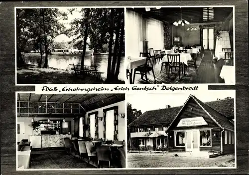Ak Dolgenbrodt Heidesee in der Mark, FDGB Erholungsheim Erich Gentsch