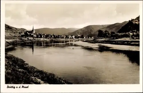 Ak Bruttig Fankel an der Mosel, Panorama
