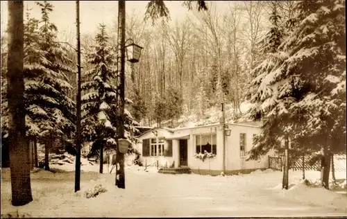 Ak Neuemühle Lüdenscheid im Märkischen Kreis, Wald Cafe Waidmannsruh