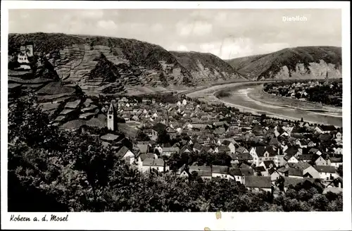 Ak Cobern Kobern Gondorf an der Mosel, Gesamtansicht